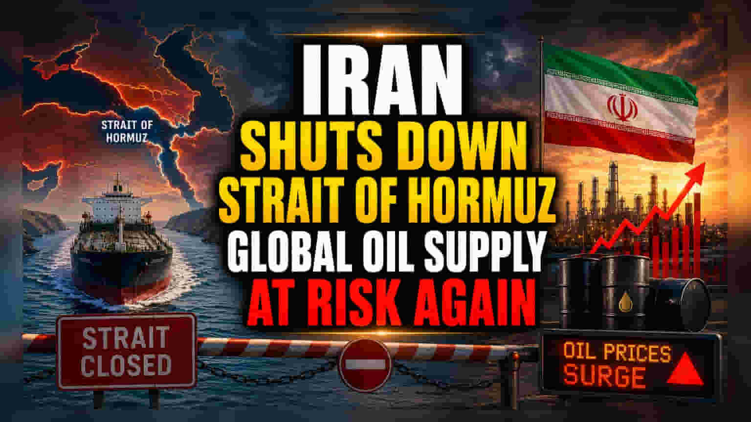 Iran Closes Strait of Hormuz Again, Impacting Global Energy Markets