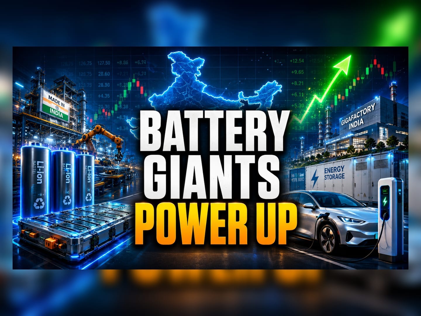 Amara Raja, Exide Bet ₹16,000 Cr On Battery Gigafactories