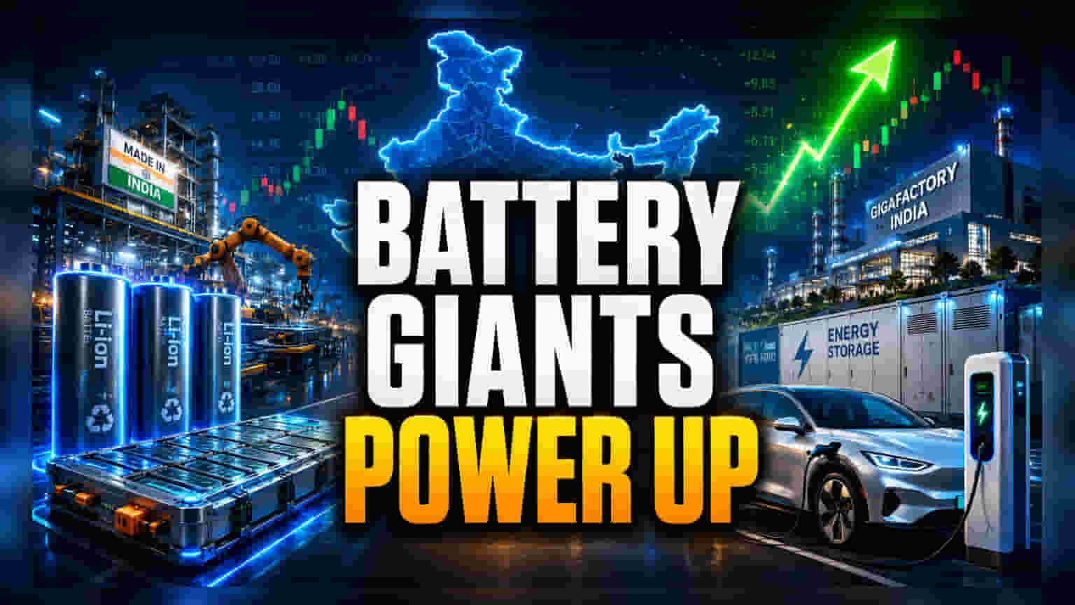 Amara Raja, Exide Bet ₹16,000 Cr On Battery Gigafactories