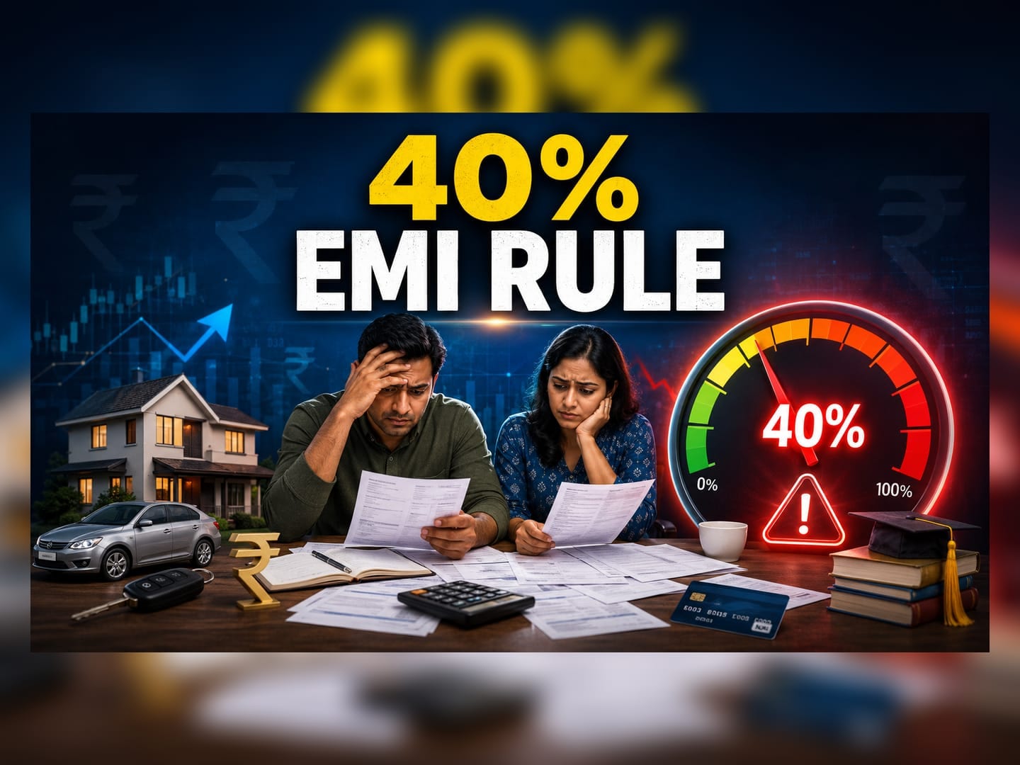 High EMI Burden? How To Check If Your Debt Is Safe