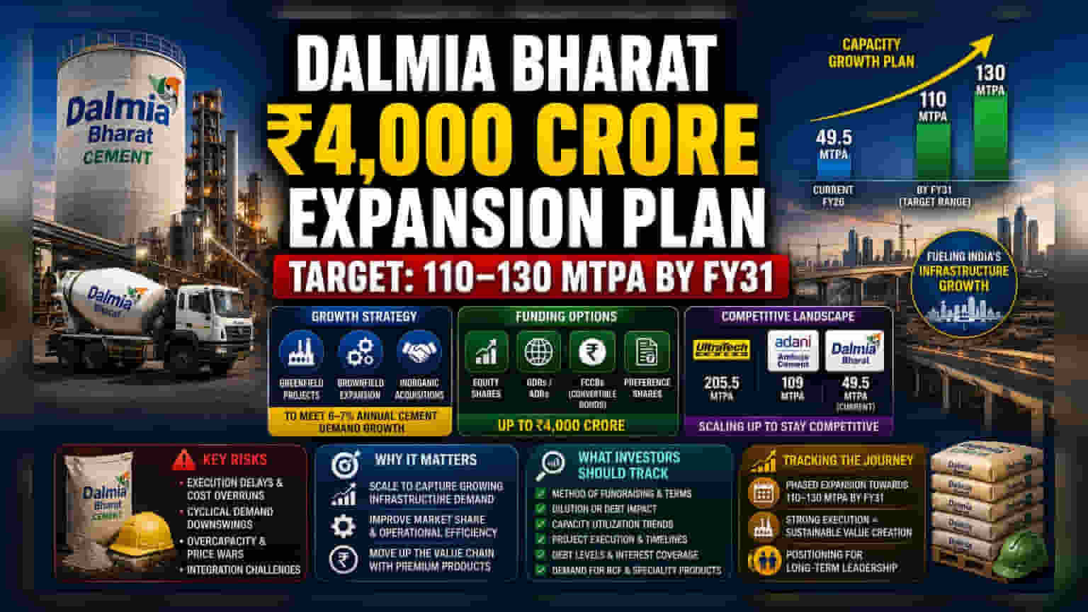 Dalmia Bharat To Raise Rs 4,000 Crore For Expansion