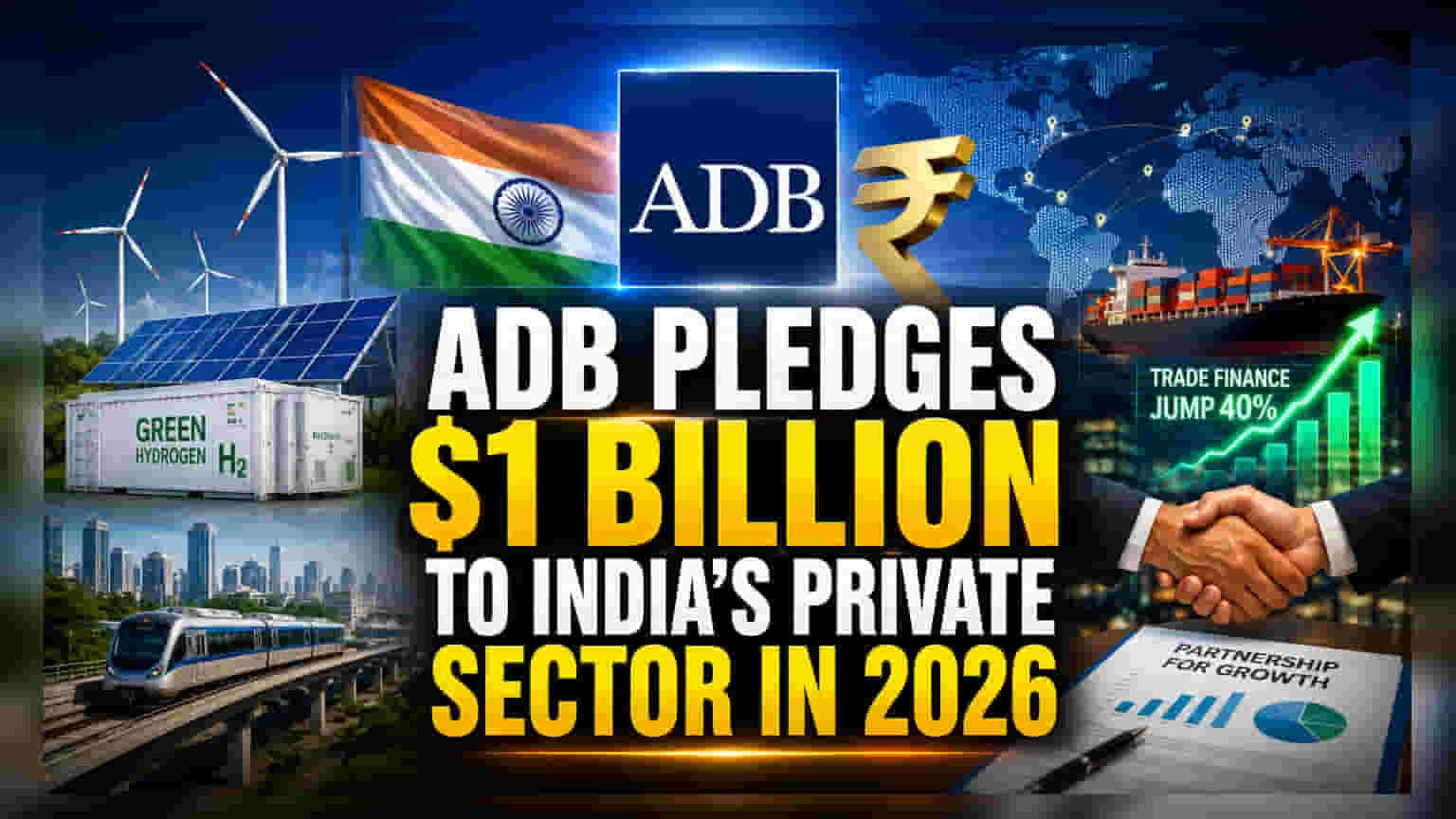 ADB Targets $1 Billion Funding for India’s Private Sector in 2026
