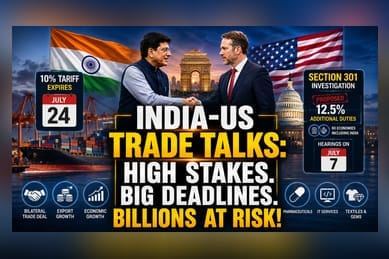 India-US Trade Talks This Week: Key Tariff Deadline Looms