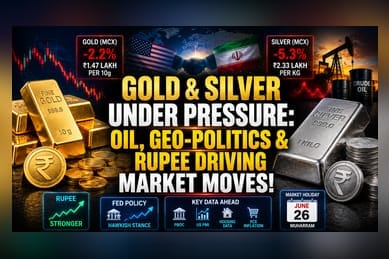 Gold, Silver Volatile As US-Iran Talks, Oil Prices Dominate