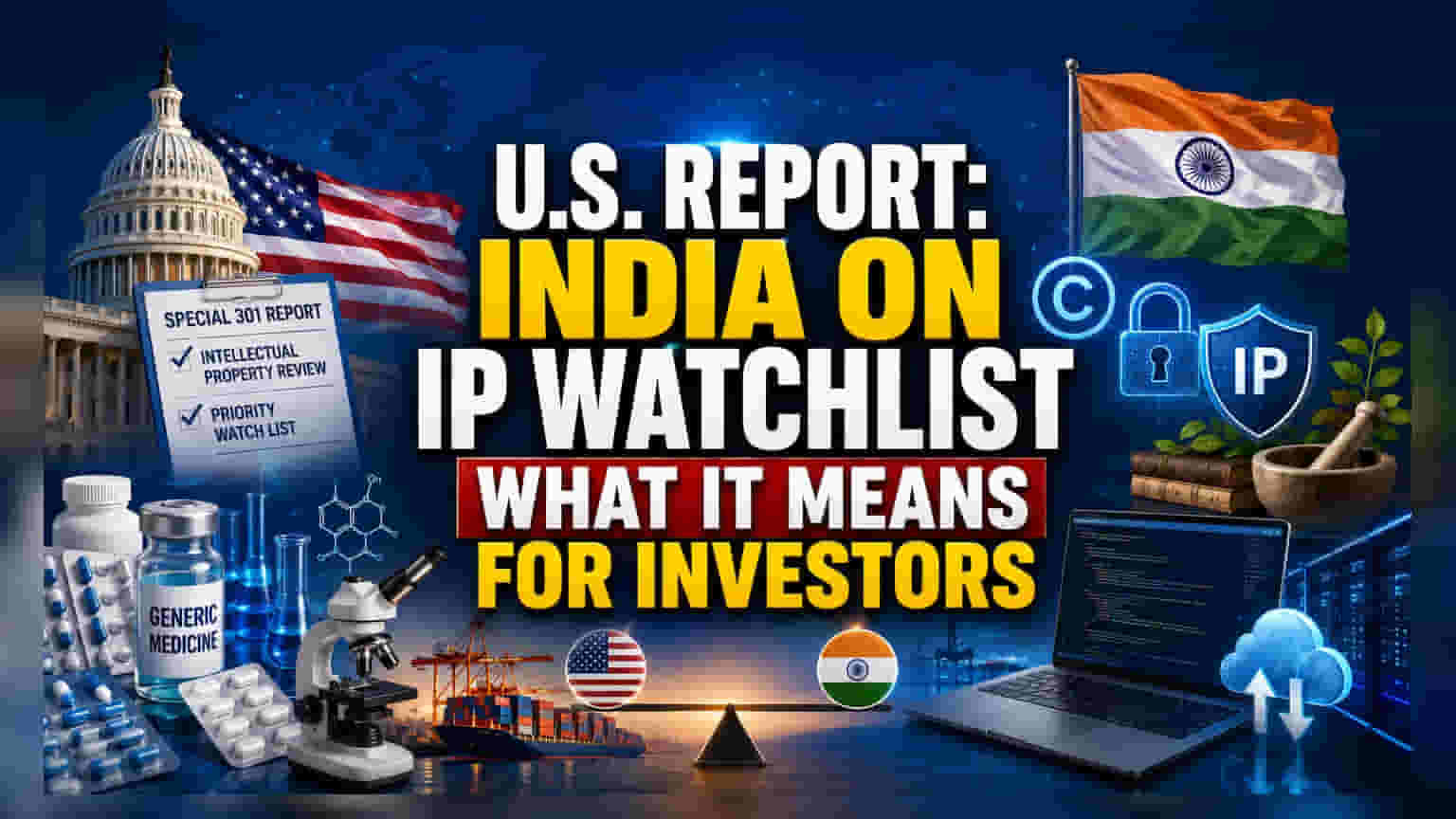 భారత్‌కు USTR నుంచి IP హెచ్చరిక.. ఫార్మా, టెక్ రంగాలపై ప్రభావమెంత?