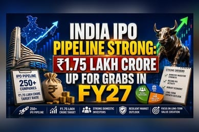 BSE IPO Pipeline Targets ₹1.75 Lakh Crore in FY27