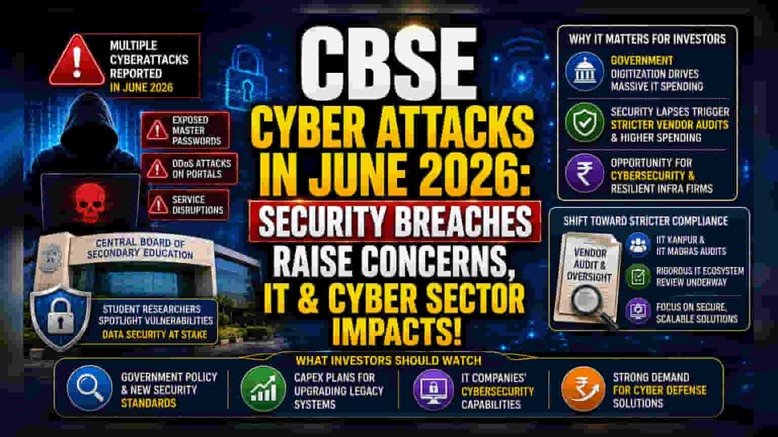 CBSE Portal Security Scrutiny: What Investors Should Monitor
