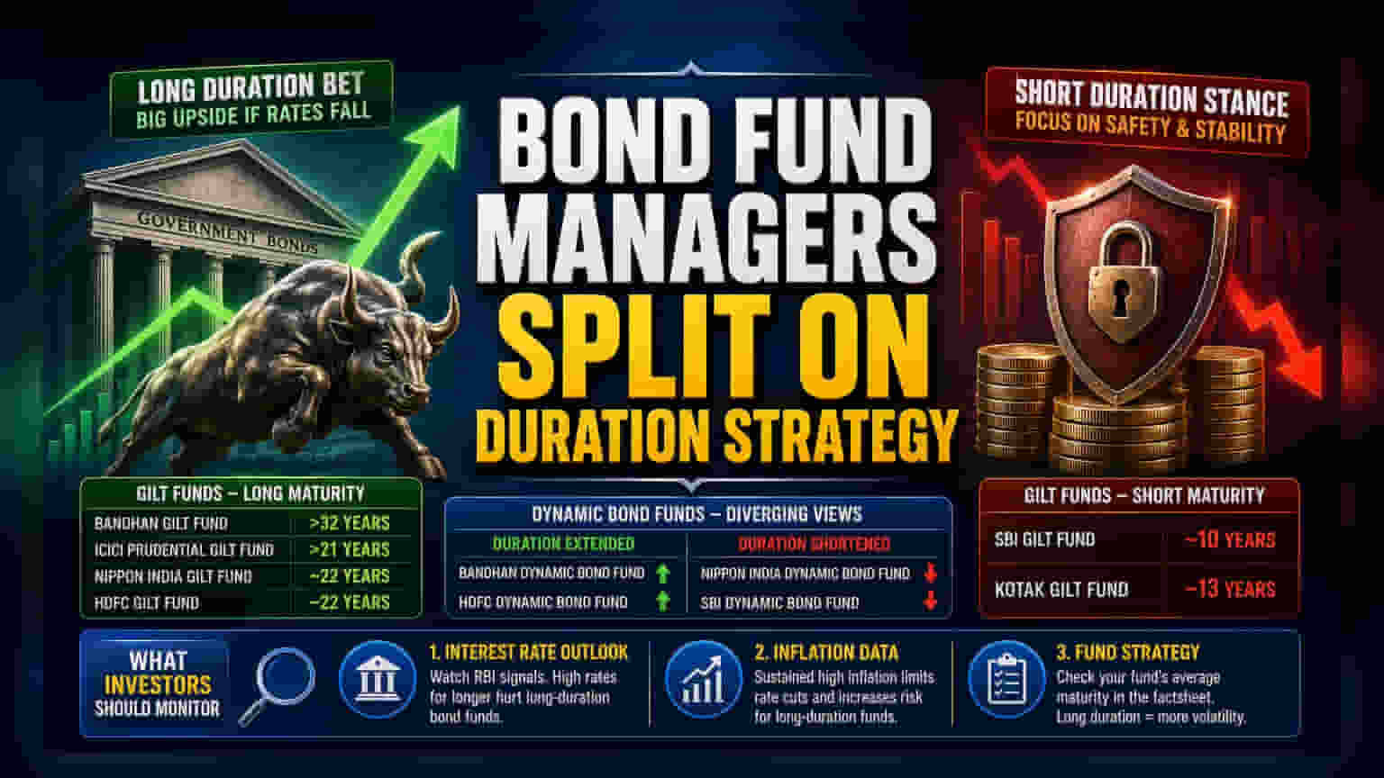 Bond Funds Take Split Paths: What Duration Bets Mean for Investors