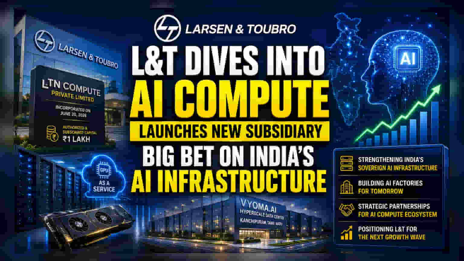 L&T Floats AI Compute Subsidiary to Scale Infrastructure