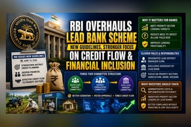 RBI Revamps Lead Bank Scheme To Improve District Credit Flow