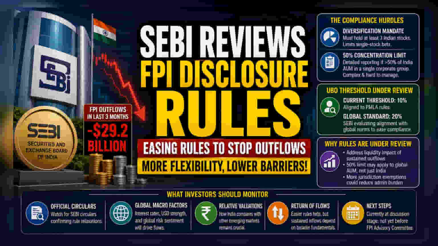 SEBI: வெளிநாட்டு முதலீடுகளை ஈர்க்க புதிய திட்டம்! FPI விதிமுறைகளில் மாற்றம்?