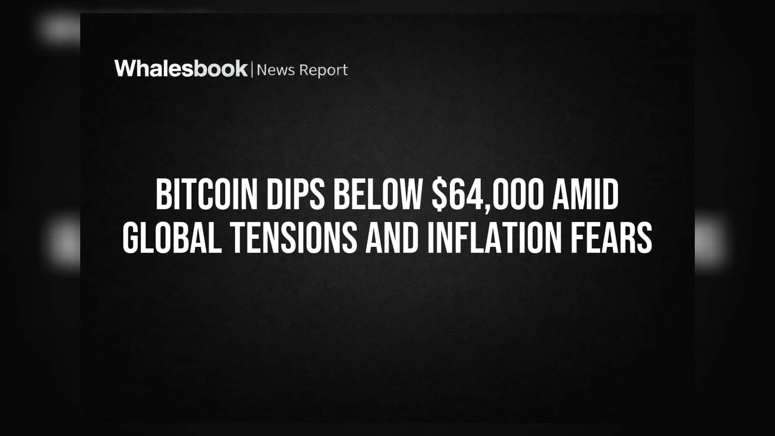 Bitcoin Price: $64,000 के नीचे फिसला बिटकॉइन! ग्लोबल टेंशन और महंगाई का डर हावी