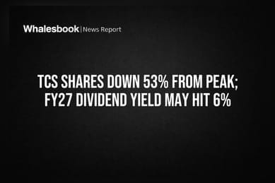 TCS Shares Down 53% From Peak; FY27 Dividend Yield May Hit 6%