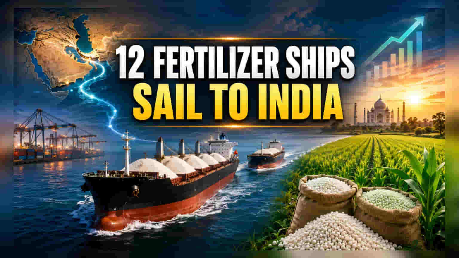 Hormuz तणाव निवळला! खतांची आयात पुन्हा सुरू, भारतीय कंपन्यांना दिलासा