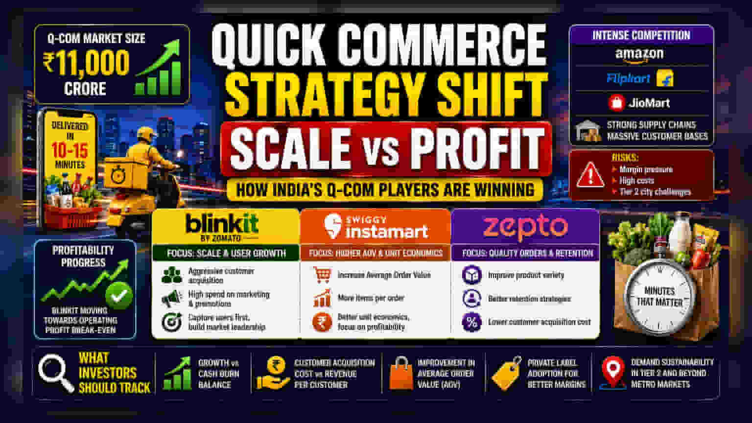 இந்தியாவில் Quick Commerce போர்: Zomato, Swiggy, Zepto புதிய வளர்ச்சிப் பாதையில்!