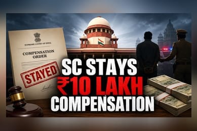 SC Stays ₹10 Lakh Compensation Order for Illegal Detention in UP