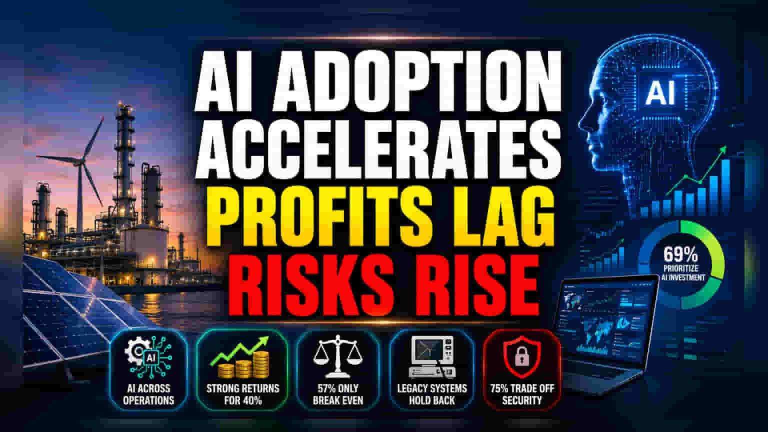 AI में पैसा लगा रहे एनर्जी फर्म्स, पर रिटर्न नहीं? KPMG की रिपोर्ट में खुलासा