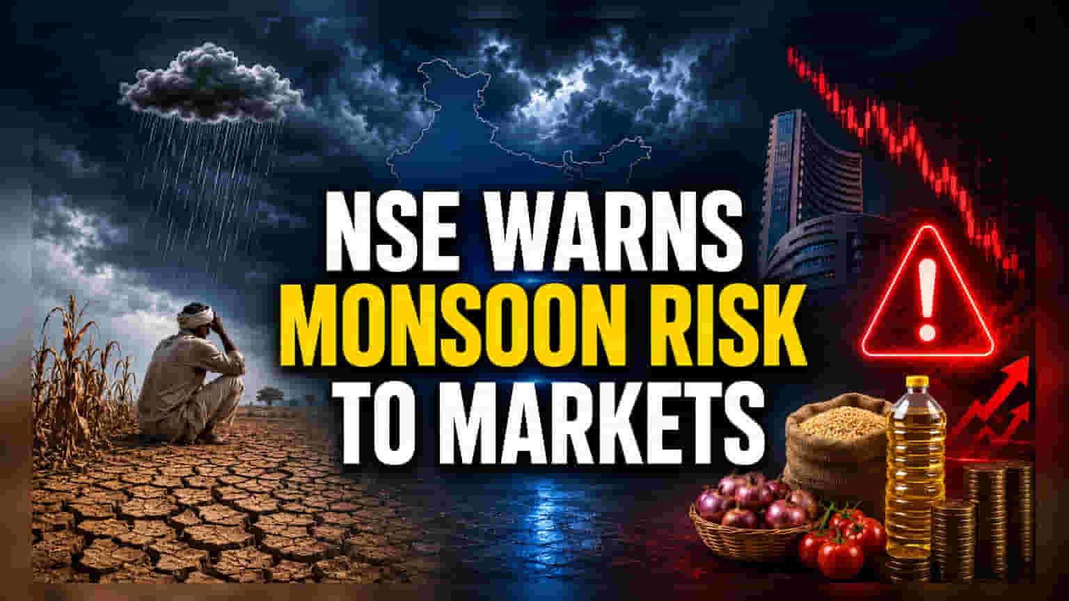 NSE चा इशारा: कमी पावसाचा भारताच्या FY27 आर्थिक वाढीला धोका?