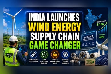 India Launches Wind Supply Chain Portal: Sector Impact Analysis
