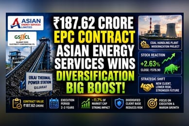 Asian Energy Services Wins ₹187.62 Crore GSECL Order, Eyes Diversification