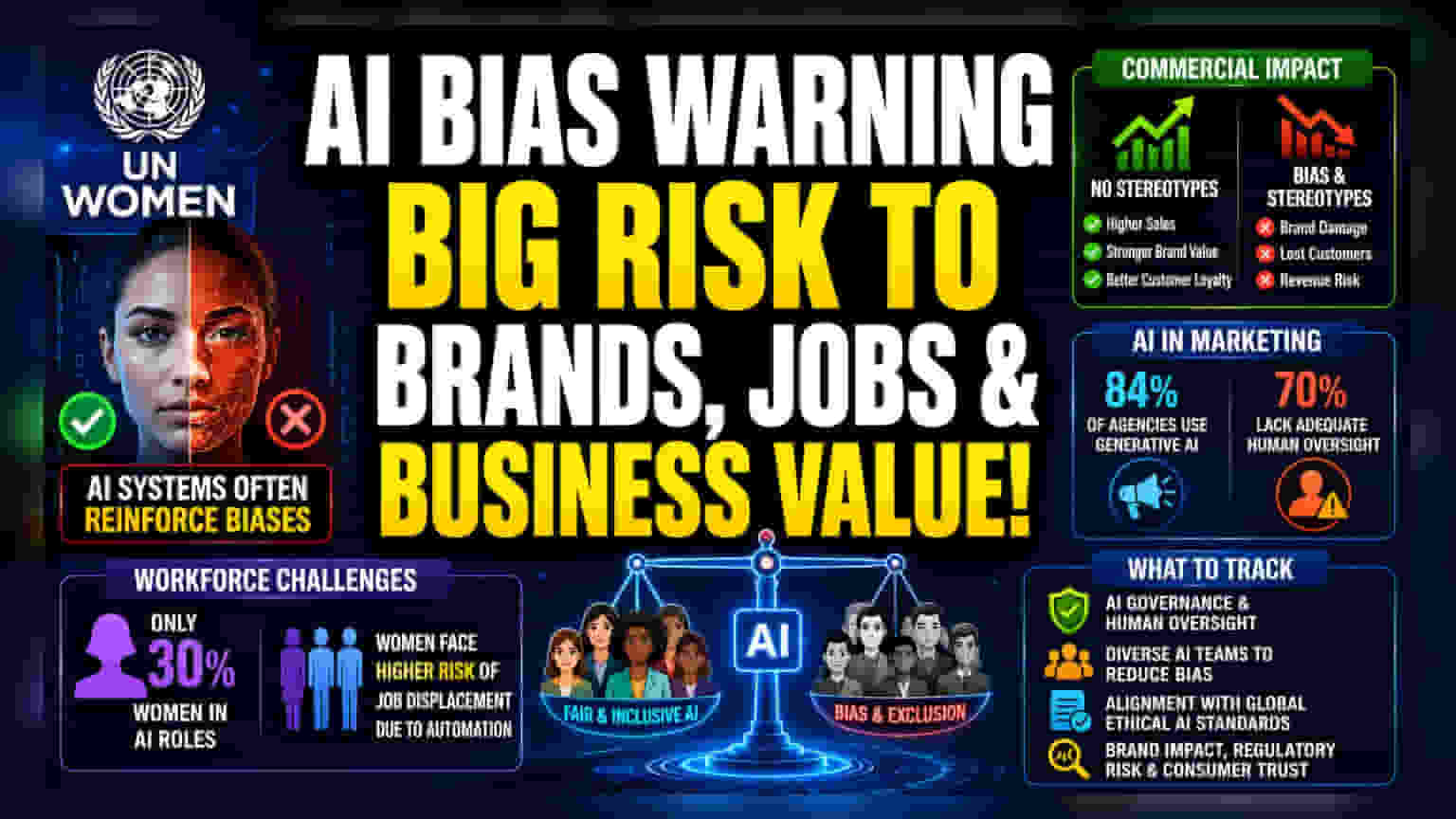 UN Women Report Flags AI Bias Risks in Business