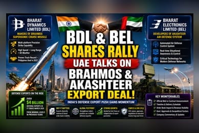 BDL, BEL Rise On Potential BrahMos, Akashteer Export Talks With UAE