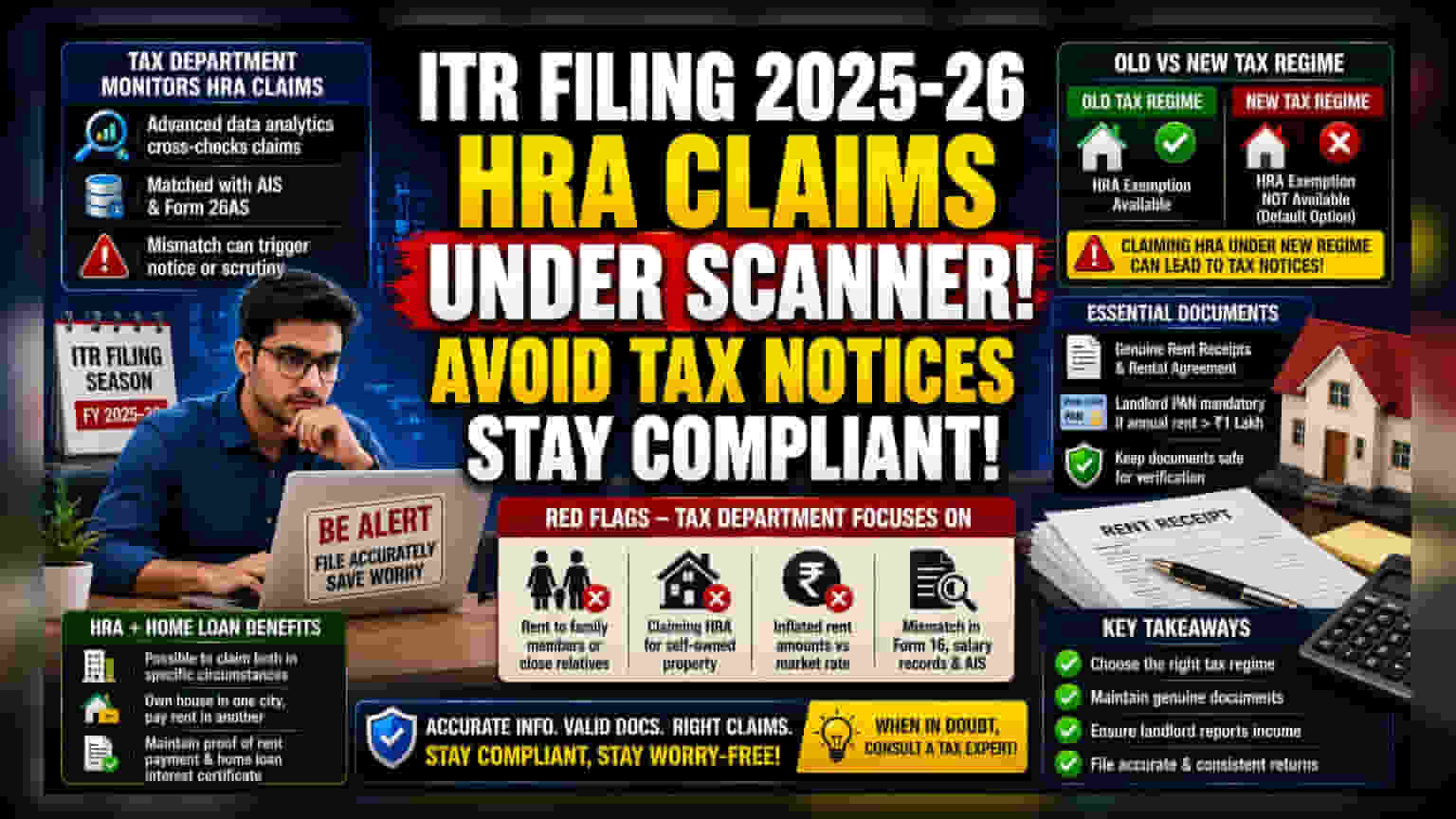 Income Tax Filing: Why HRA Claims Face Scrutiny This Season