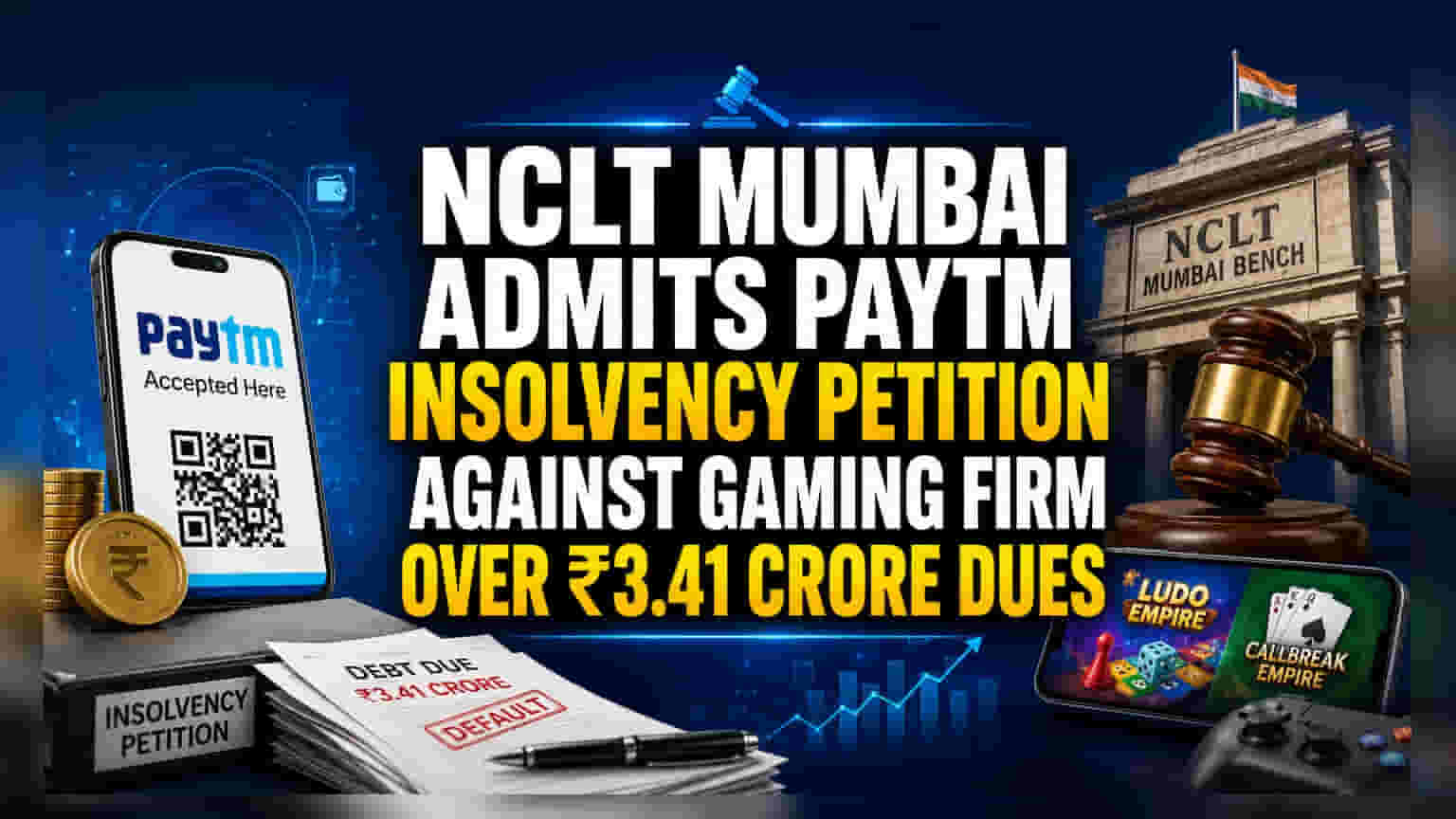 One97 Wins ₹3.4 Cr Insolvency Case Against Fabzen