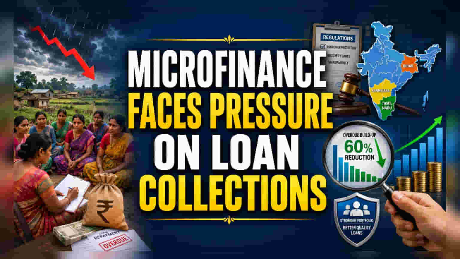 Microfinance Sector Faces Collection Risks Due to Inflation and Regulations