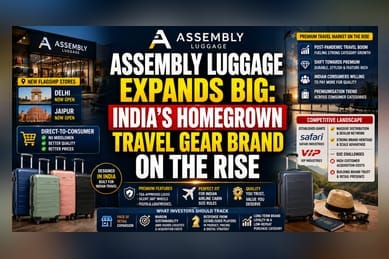 Assembly Luggage Expands Retail Push in India's Premium Travel Gear Market
