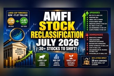 AMFI July Reshuffle: BSE, 8 Others Likely to Become Large-Caps
