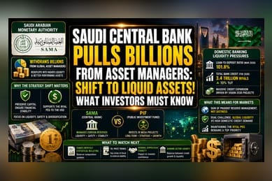 Saudi Central Bank Pulls Billions From Global Funds to Boost Liquidity
