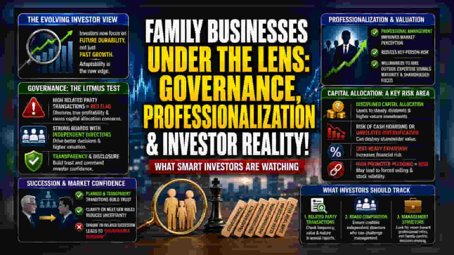 Indian Family Businesses: Investors Shift Focus to Governance and Succession
