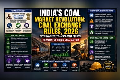 India Notifies Coal Exchange Rules 2026 to Enable Market Price Discovery