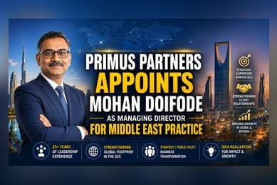 Primus Partners Appoints Mohan Doifode to Lead Middle East Expansion