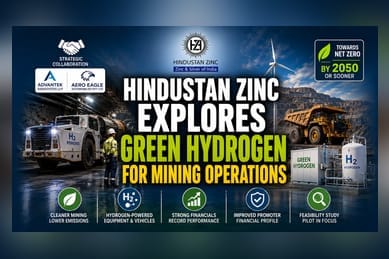 Hindustan Zinc Inks MoU To Test Green Hydrogen In Mines