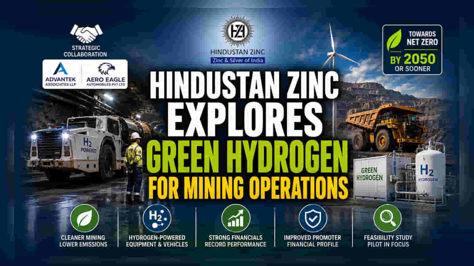 Hindustan Zinc Inks MoU To Test Green Hydrogen In Mines