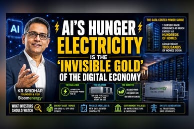 Bloom Energy CEO Sees AI Driving Massive Power Demand