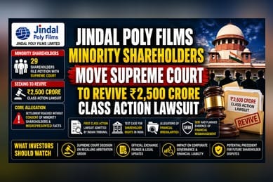Jindal Poly Films Shareholders Move SC to Revive ₹2,500 Cr Lawsuit