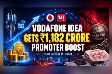 Vodafone Idea Raises ₹1,182 Crore From Promoters