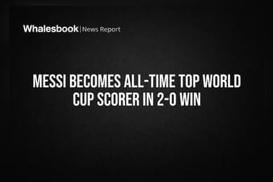 Messi Becomes All-Time Top World Cup Scorer In 2-0 Win