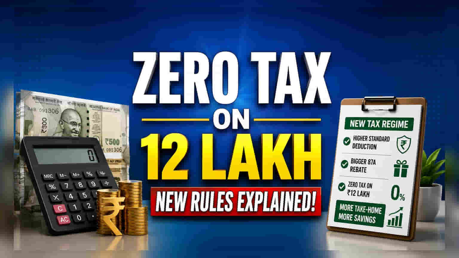 New Tax Regime: How Rs 12 Lakh Earners Can Pay Zero Tax