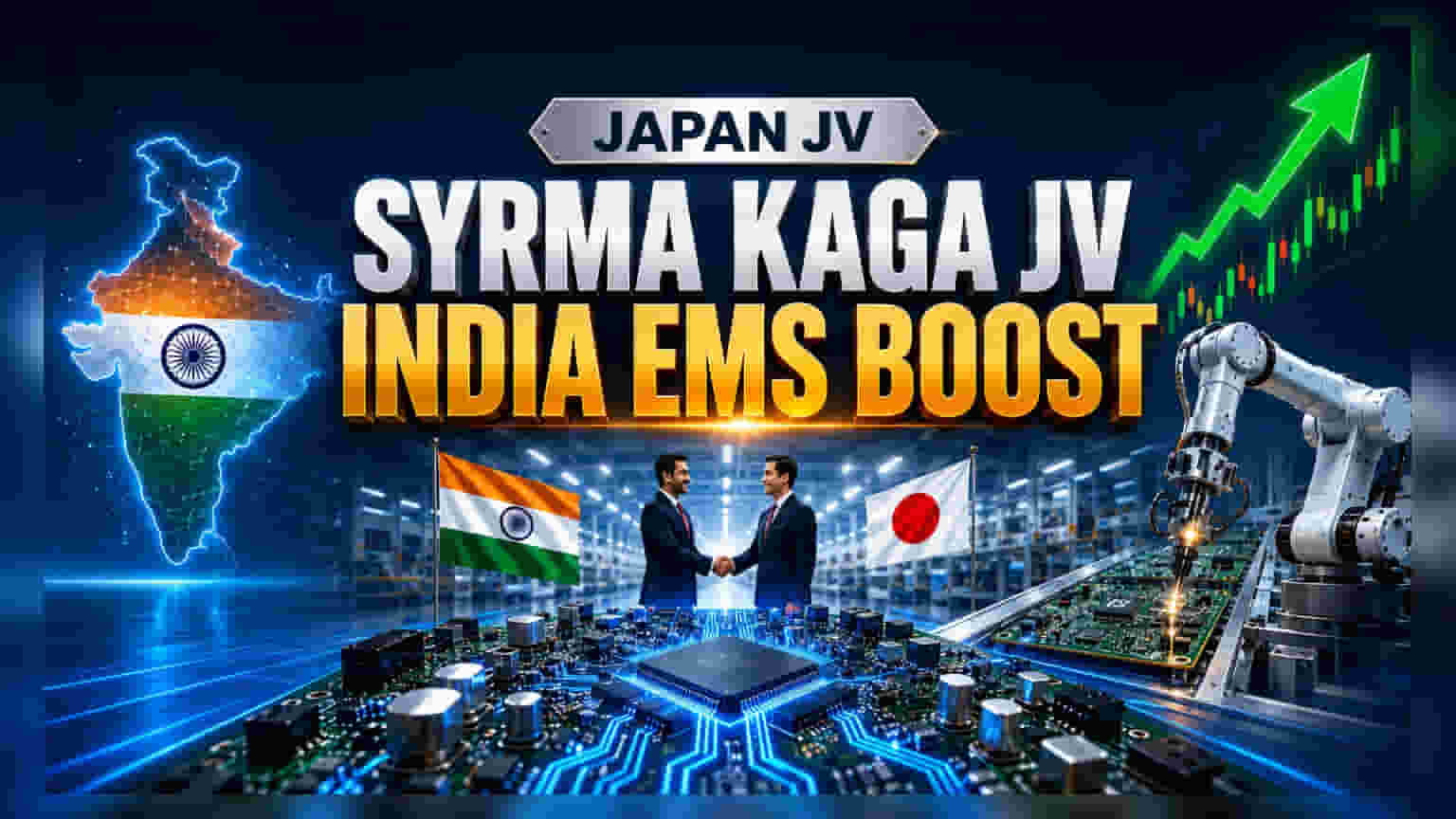 Syrma SGS Tech ਤੇ ਜਾਪਾਨੀ ਕੰਪਨੀ Kaga Electronics ਦਾ ਵੱਡਾ ਸੌਦਾ, ਭਾਰਤ ਵਿੱਚ ਲੱਗੇਗਾ ਨਵਾਂ ਪਲਾਂਟ!
