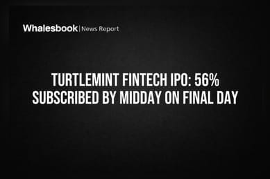 Turtlemint Fintech IPO: 56% Subscribed by Midday on Final Day