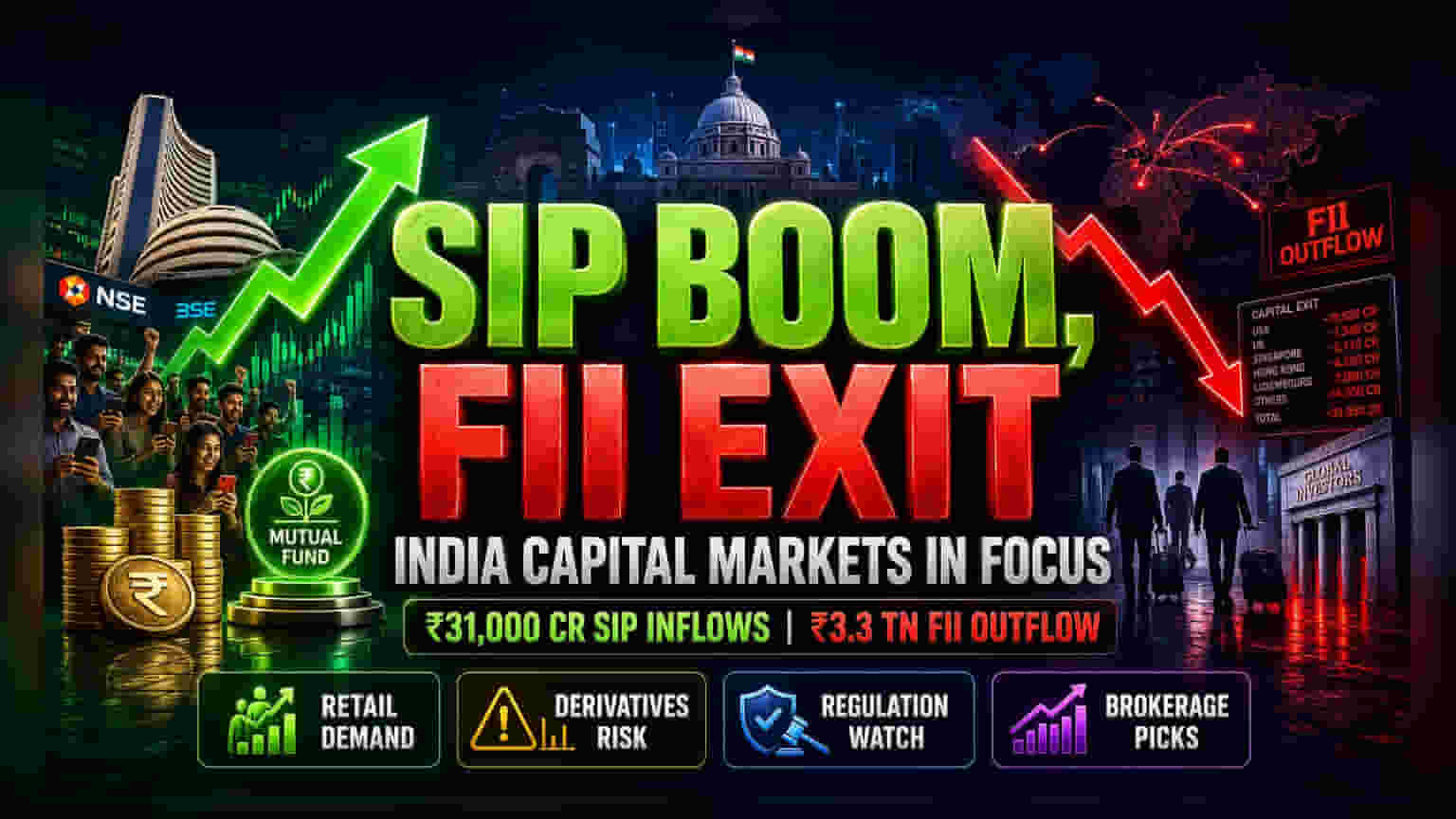 SIP வரவு ₹31,000 கோடி: JP Morgan-ன் பார்வை Angel One, CAMS மீது!