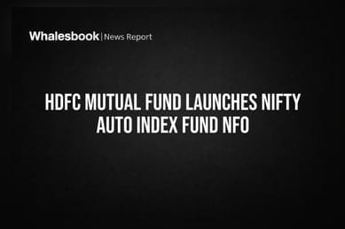 HDFC Mutual Fund Launches Nifty Auto Index Fund NFO