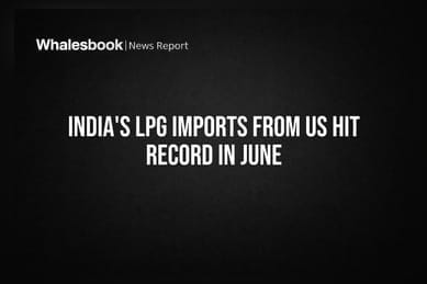 India's LPG Imports from US Hit Record in June