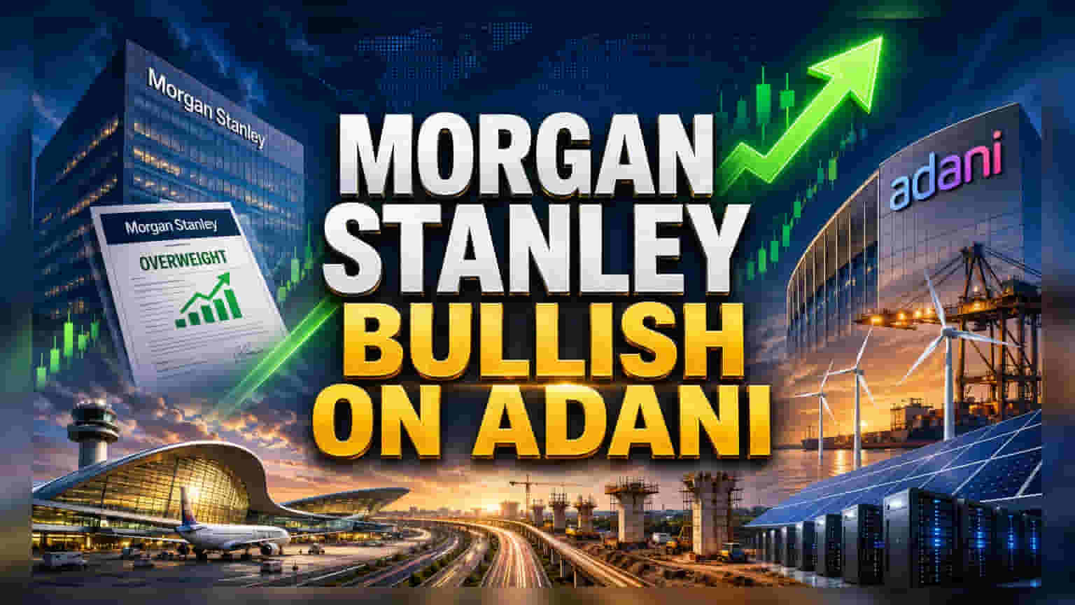 Morgan Stanley Starts Adani Enterprises Coverage With Rs 3,638 Target