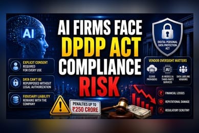 Indian AI Firms Face DPDP Compliance Risks and ₹250 Crore Penalties