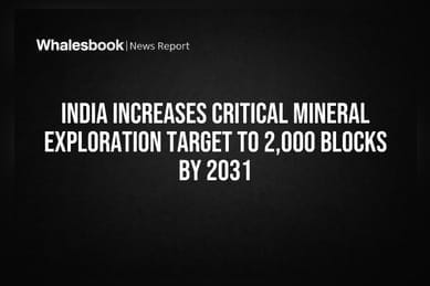 India Increases Critical Mineral Exploration Target to 2,000 Blocks by 2031